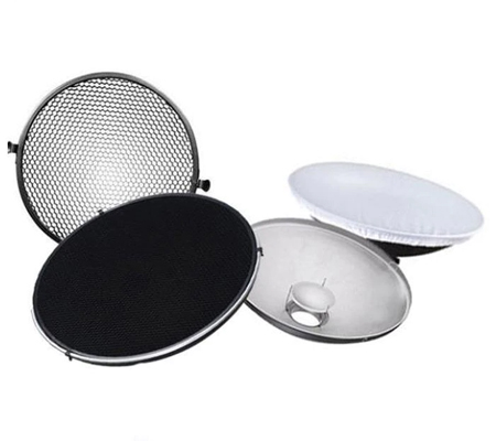 dish beauty grid godox 55cm bdr studio flash lighting 42cm honeycomb diffuser type