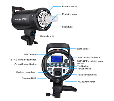 godox strobe sk300ii