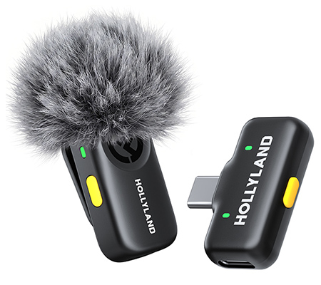 Hollyland Lark A2 Solo Wireless Microphone for USB-C Devices