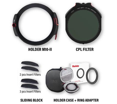 Haida M10-II Filter Holder Kit (Holder+CPL+Sliding Block+Holder Case+Ring Adapter)