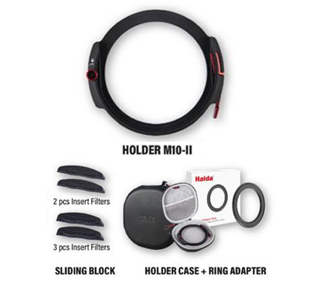 Haida M10-II Filter Holder System (Holder + Sliding Block + Holder Case + Ring Adapter)