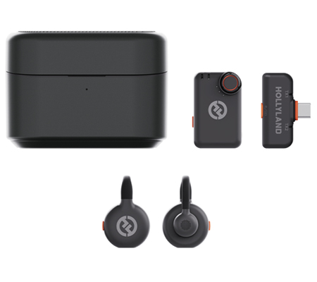 Hollyland LARK M2S Mini Combo Dual Wireless Microphone Hollyland LARK M2S Mini Combo Dual Wireless Microphone