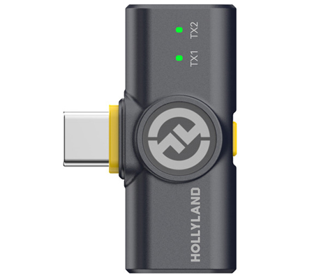 Hollyland Lark M2 RX Dual-Channel Wireless USB-C Receiver