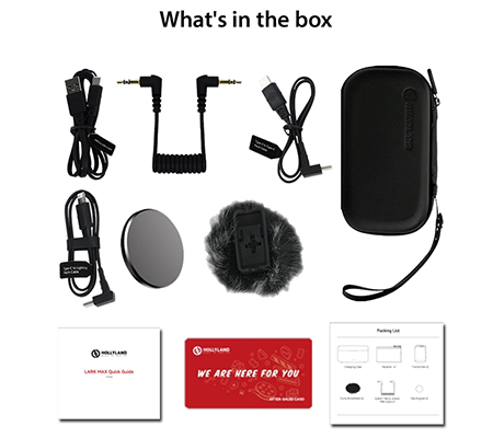 Hollyland LARK MAX 2 Solo Microfono Wireless, Cancellazione Del Rumore - Foto 4