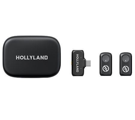 Hollyland Lark A1 Duo Type-C Wireless Microphone System for USB Type-C Devices