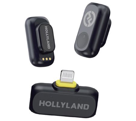 Hollyland Lark A1 Mini Duo Lightning Wireless Microphone System for Lightning Devices