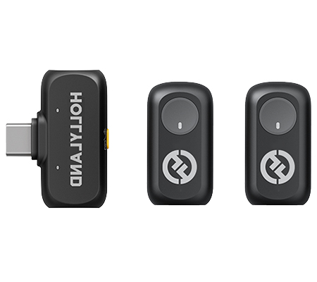 Hollyland Lark A1 Mini Duo USB Type-C Wireless Microphone System for USB-C Devices