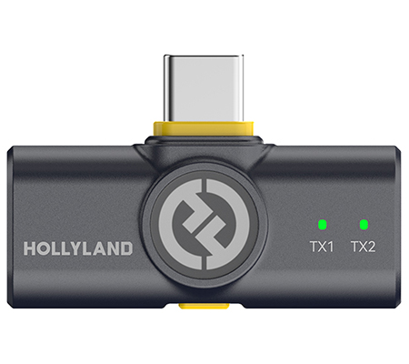 Hollyland Lark M2 Duo Wireless Lavalier Microphone for USB Type-C Device