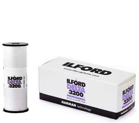 Ilford Delta 3200 Professional ASA 3200 BW 120 Roll Film