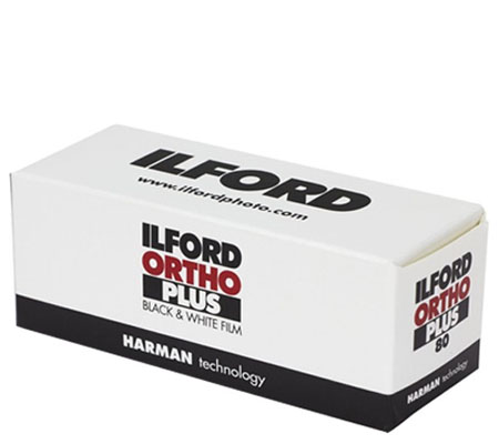 Ilford Ortho Plus 120 ASA 80 BW 120 36Exp Roll Film