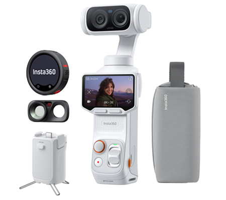 Insta360 Luna Ultra Creator Action Camera Stellar White