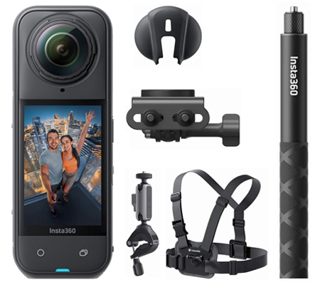 Insta360 X5 360° Action Camera Cycling Bundle