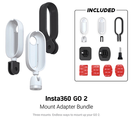 Insta360 GO2 Mount Adapter Bundle