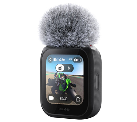 Insta360 GPS Preview Remote with Built-In Mic for Insta360 X4 Air / X5 / Ace Pro 2
