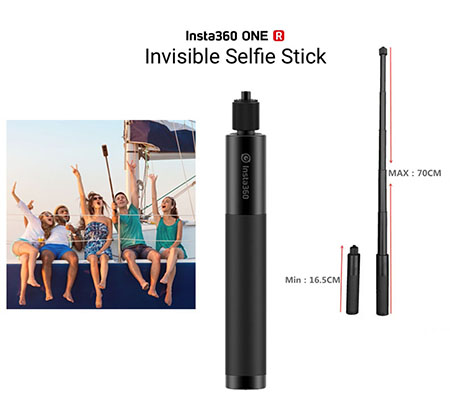 Insta360 Invisible Selfie Stick 70cm for Insta 360 Action Camera