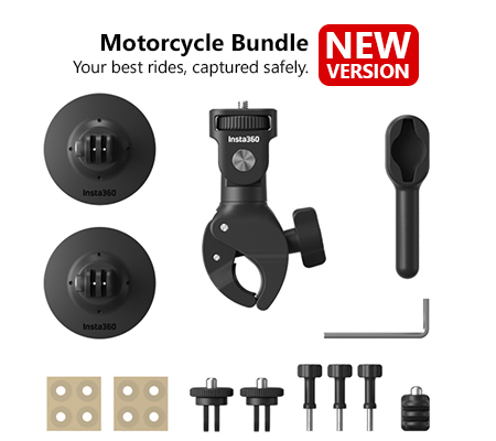 Insta360 Motorcycle Bundle New Version for Insta360 Action Camera