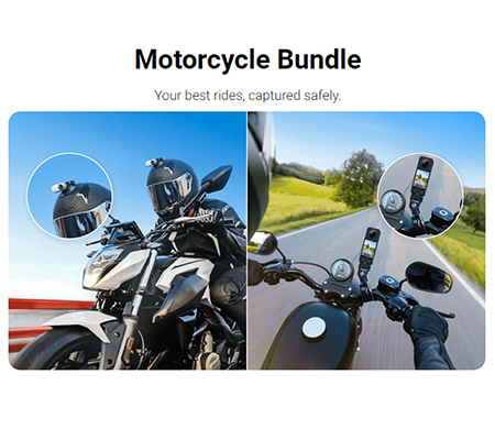Insta360 Motorcycle Bundle New Version for Insta360 Action