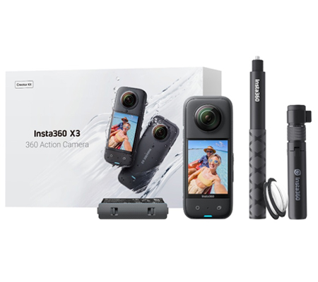 Insta360 One X3 360° Camera Creator Kit
