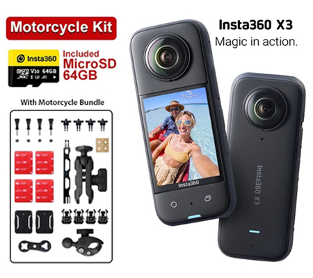 Insta360 X3: Best Motorcycle Action Camera - Insta360 Store