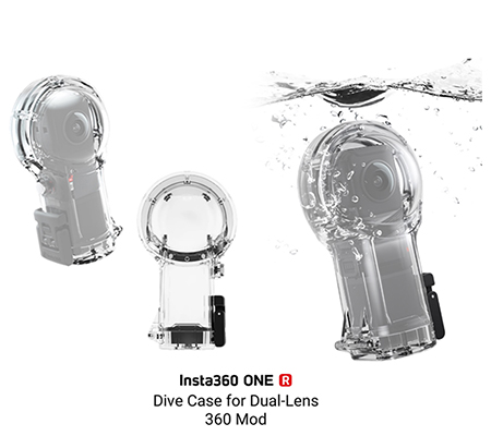 Insta360 ONE R Dive Case Housing for Dual-Lens 360 Mod 30m