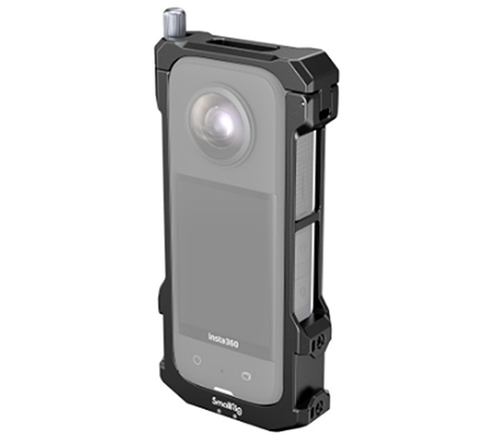 Protective Cage Frame For Insta360 X5 - Mounting Bracket Case With Hot Shoe Accessories