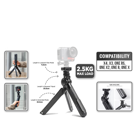 Insta360 Pgytech MantisPod Vlogging Tripod