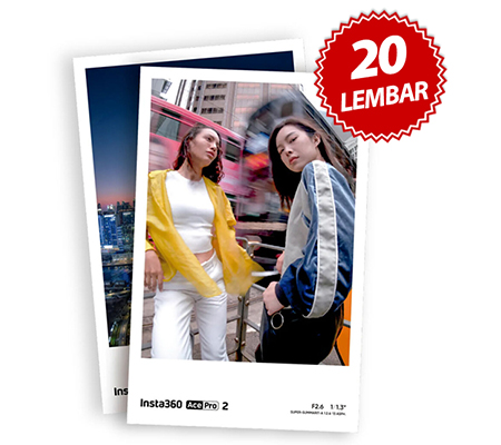 Insta360 Photo Paper Cartridge Set for Insta360 Pocket Printer Ace Pro 2 (20 Sheets)