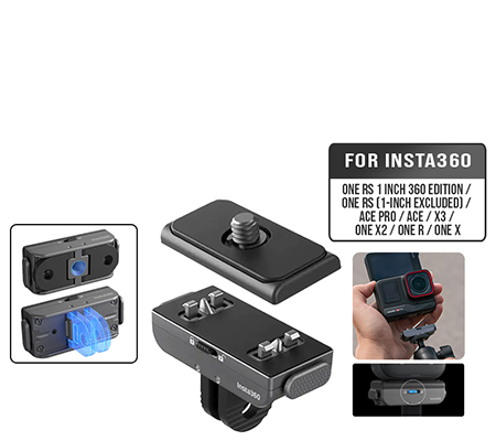 Insta360 Quick Release Mount for Insta360 Ace Pro / Ace / X3 / ONE RS / ONE X2 / ONE R
