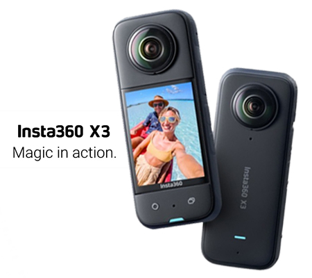 Insta360 One X3 360° Camera