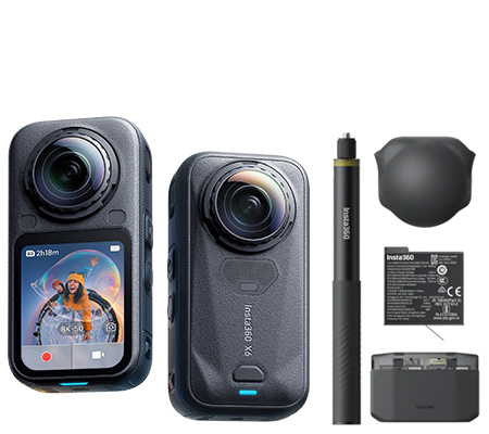 Insta360 X6 360° Action Camera Essentials Bundle