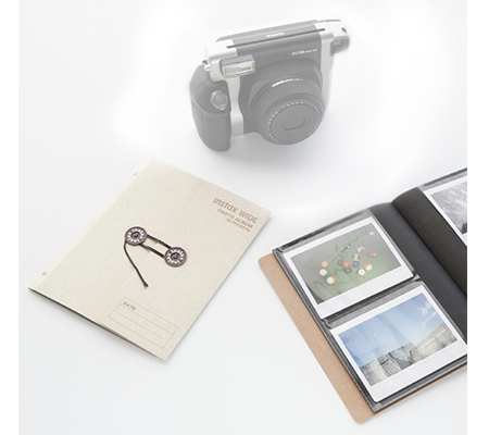 Fujifilm Instax Wide Photo Album 32 Pockets Light Brown