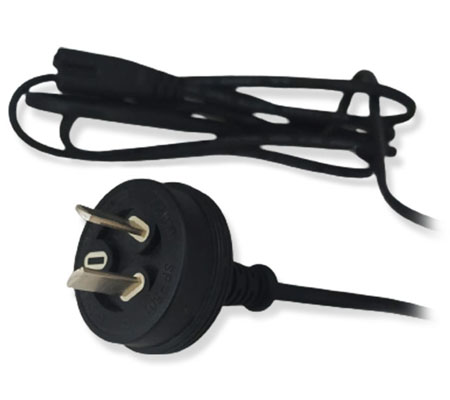 I-Sheng Kabel Power 7.5A Powercord Kaki 2 ke C7 Angka 8