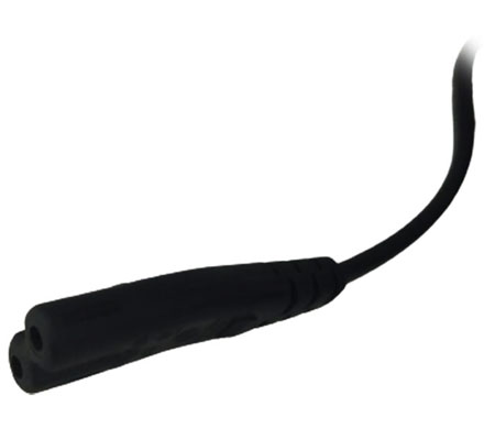 I-Sheng Kabel Power 7.5A Powercord Kaki 2 ke C7 Angka 8