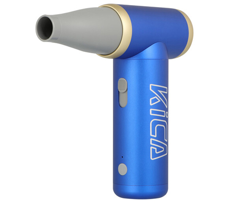 Kica Jet Fan 2 Turbo Fan Mini Portable with Vacuum Accessories Blue