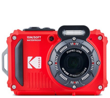 Kodak PIXPRO WPZ2 Compact Digital Action Camera Underwater Red