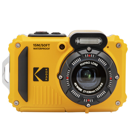 Kodak PIXPRO WPZ2 Compact Digital Action Camera Underwater Yellow