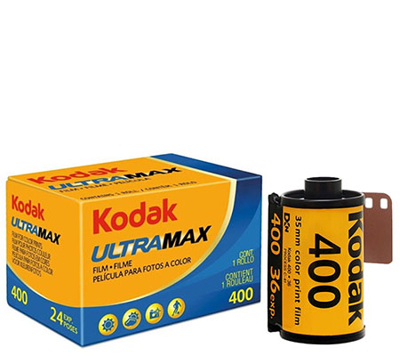 Kodak Ultra Max 400 35mm Color Roll Film 36 Exposures