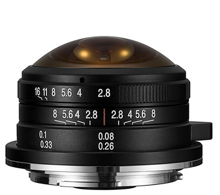 Laowa For Micro Four Thirds 4mm f/2.8 Venus Optics Fisheye.