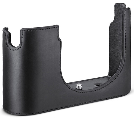 Leica Half Case for Q3 Leather Black (19651)