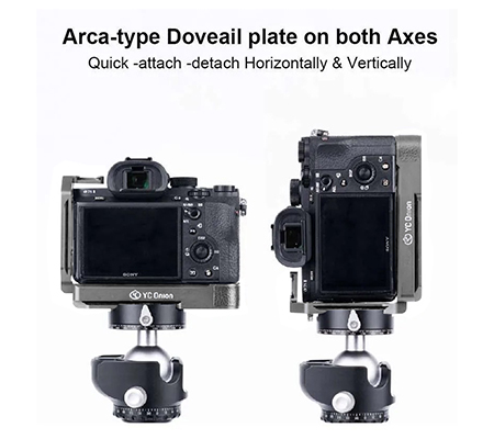 YC Onion L-Plate For Sony Alpha A7II A7III A7RII A7RIII A7SII