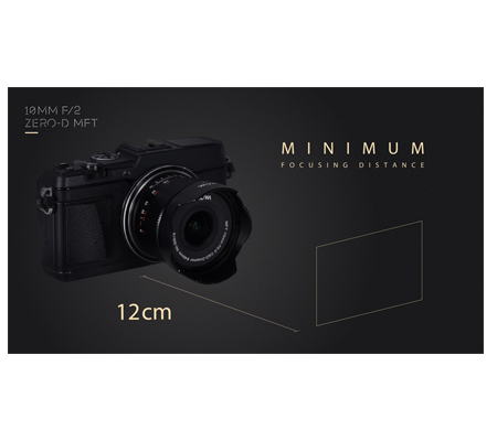 Laowa 10mm f/2 Zero-D for Micro Four Thirds Lens Venus Optics