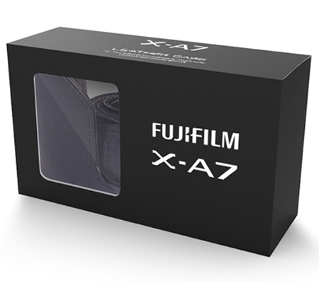 Fujifilm Leather Half Case For Fujifilm XA7 Black