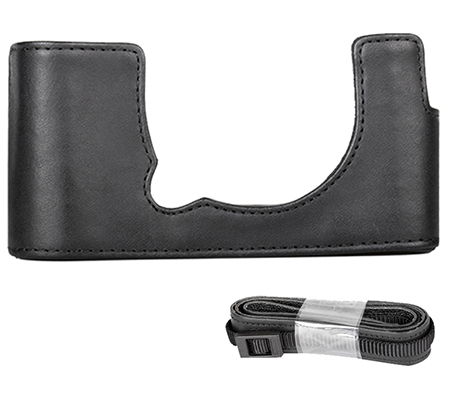 Fujifilm Leather Half Case For Fujifilm XA7 Black