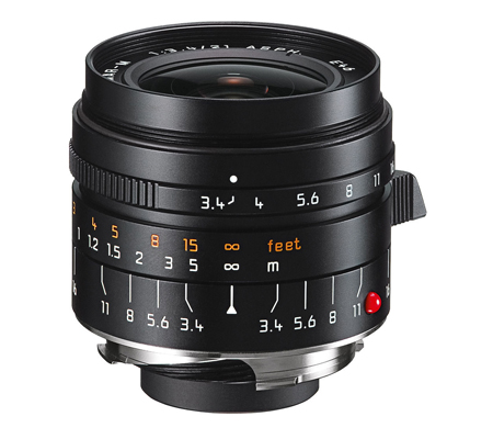 Leica 21mm f/3.4 Super Elmar-M ASPH Black (11145)