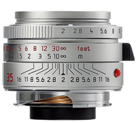 Leica 35mm f/2.0 Summicron-M ASPH Silver (11882)
