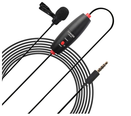 LensGo LYM-DM1 Single Mini Omni-directional Lavalier Condenser Microphone