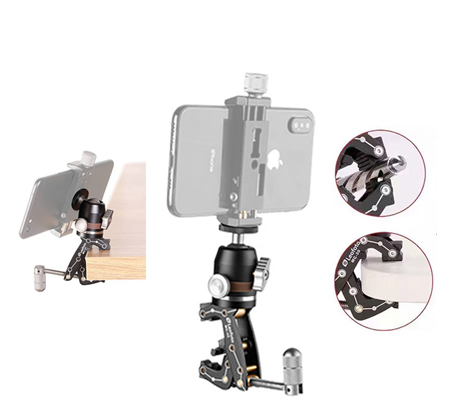 Leofoto Clamp MC-30 + MBH-19 Ball Head