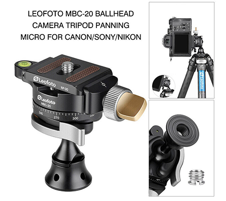 Leofoto MBC-20 Mini Ball Head
