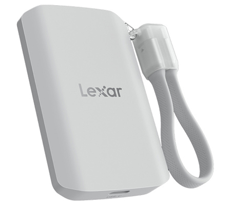 Lexar ES5 Magnetic Portable SSD 1TB 2000MB/s USB Type-C 3.2 Gen 2x2 LES5XXX001T-RNWNG-1