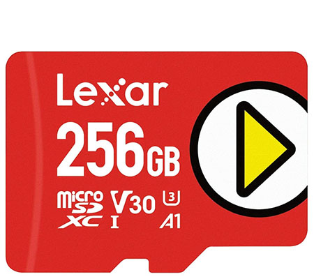 Lexar Play MicroSDXC 256GB 150MB/s UHS-I C10 V30 A1